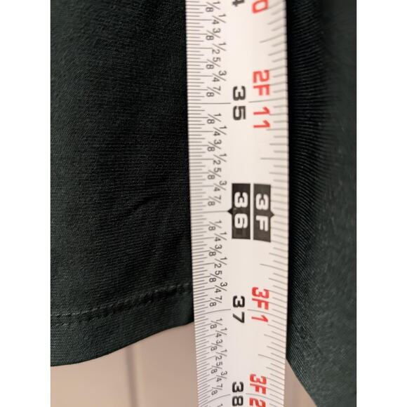 Womens XL Nina Leonard Green Sheath Dress Miracle Matte Travel Workwear Cocktail - Picture 8 of 9